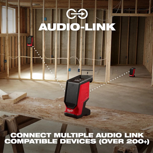 MILWAUKEE 2954-20 M18 Bluetooth Jobsite Speaker - Image 7