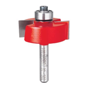 FREUD 32-502 5/16",3/8",7/16",1/2" Depth Rabbeting Bit with Bearings