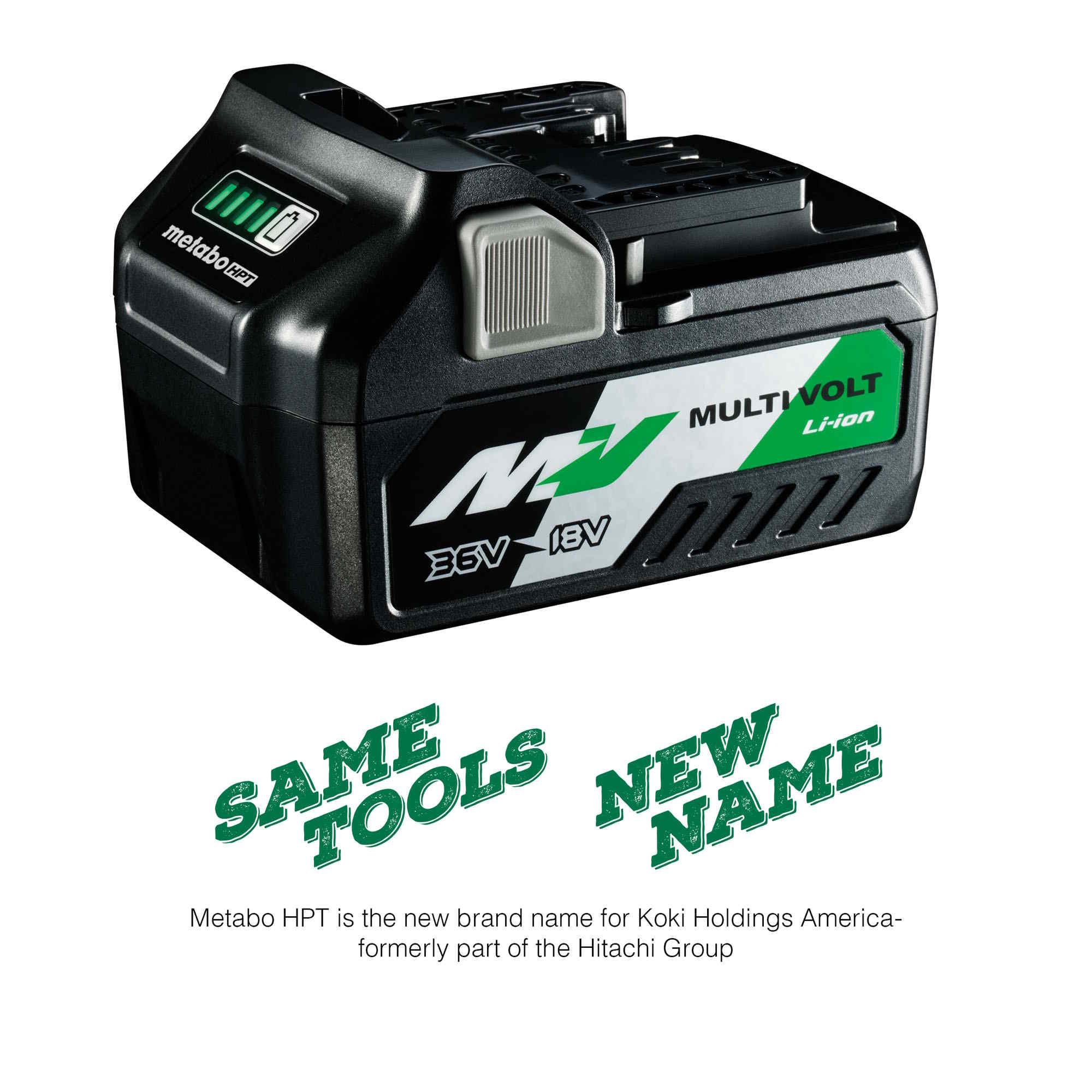 METABO 371751M HTP Multi Volt 18V/36V Battery LI-ION 5.0Ah/2.5Ah - Image 2