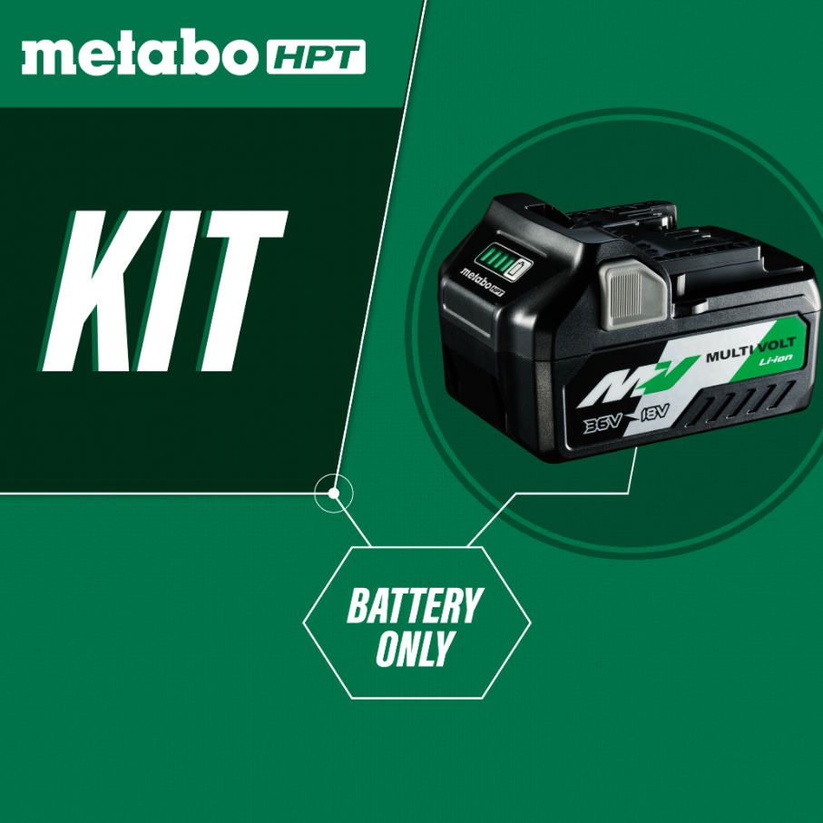 METABO 371751M HTP Multi Volt 18V/36V Battery LI-ION 5.0Ah/2.5Ah - Image 4