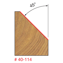 FREUD 40-114 Chamfer Bit 45 Deg 1-5/8" Chamfer Bit - Image 2