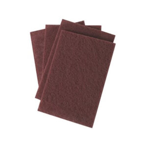 SIA 4132.9840.6932 6" x 9" Non-Woven Hand Pad Maroon 320 Grit