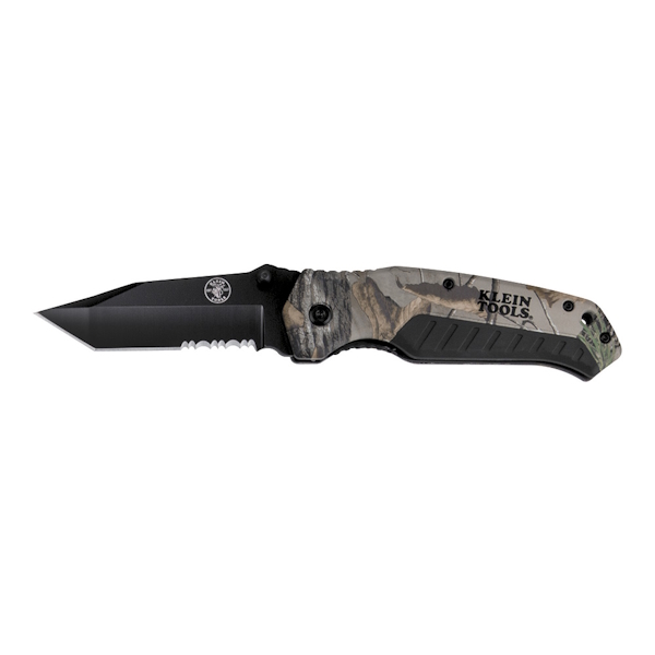 KLEIN 44222 Pocket Knife, REALTREE XTRA™ Camo, Tanto Blade