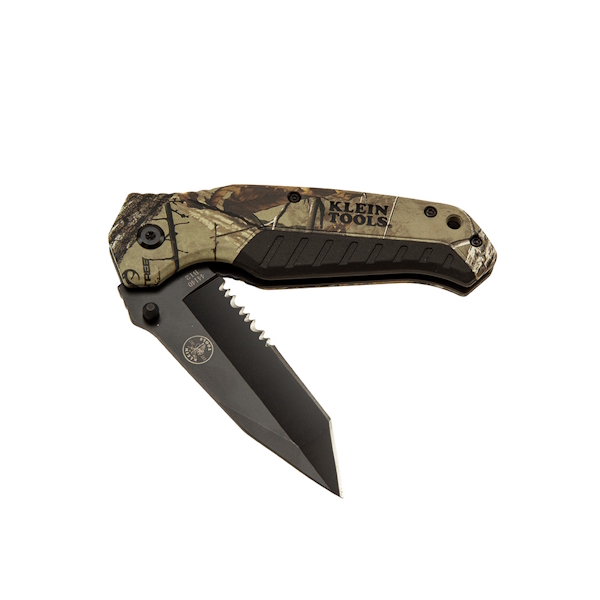 KLEIN 44222 Pocket Knife, REALTREE XTRA™ Camo, Tanto Blade - Image 2