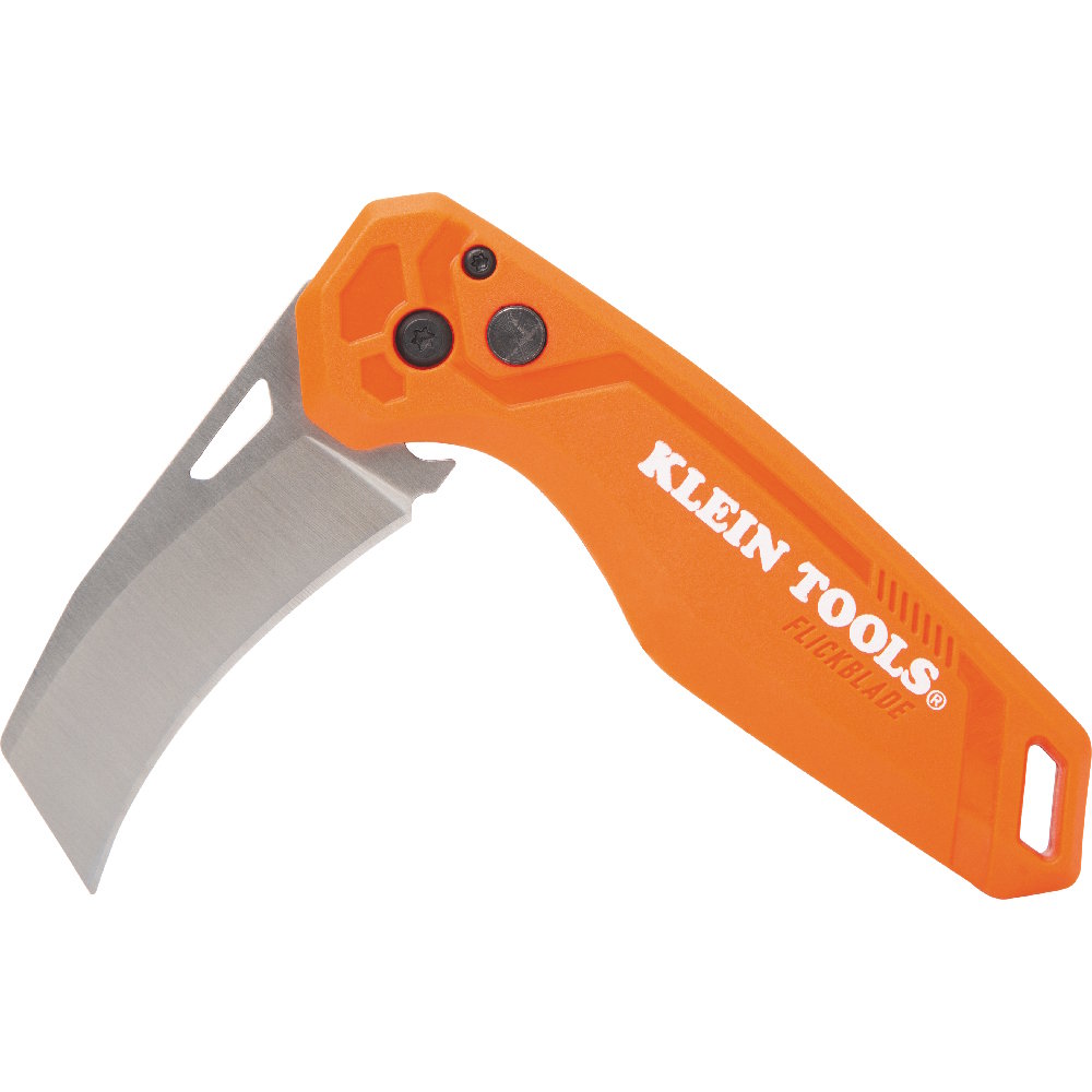 KLEIN 44321 FLICKBLADE Hawkbill Folding Pocket Knife - Image 2