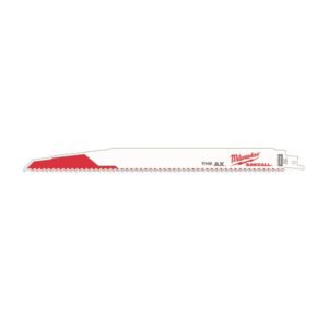 MILWAUKEE 48-00-5027 12" 5/8 TPI Ax Super Sawzall Blades 5PK
