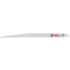 MILWAUKEE 48-00-5094 12" 8/12 TPI Sawzall Blades 5PK