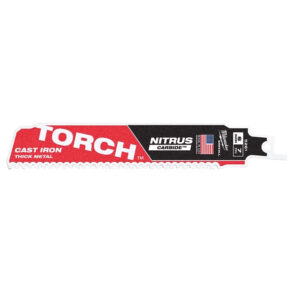 MILWAUKEE 48-00-5261 6" 7 TPI Torch Sawzall Blade w/Nitrus Carbide