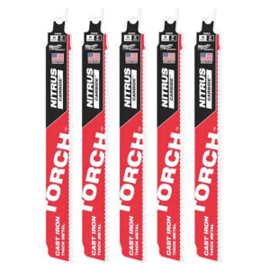 MILWAUKEE 48-00-5562 9" 8 TPI Torch Sawzall Blade w/Nitrus Carbide 5PK