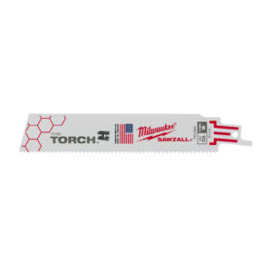 MILWAUKEE 48-00-5712 6" 10 TPI Torch Metal Demolition Sawzall Blades 5PK