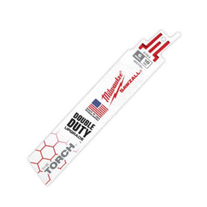 MILWAUKEE 48-00-5784 6" 18 TPI Torch Metal Demolition Sawzall Blades 5PK