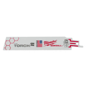 MILWAUKEE 48-00-5786 6" 24 TPI Torch Metal Demolition Sawzall Blades 5PK