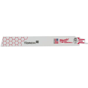 MILWAUKEE 48-00-5790 9" 24 TPI Torch Metal Demolition Sawzall Blades 5PK