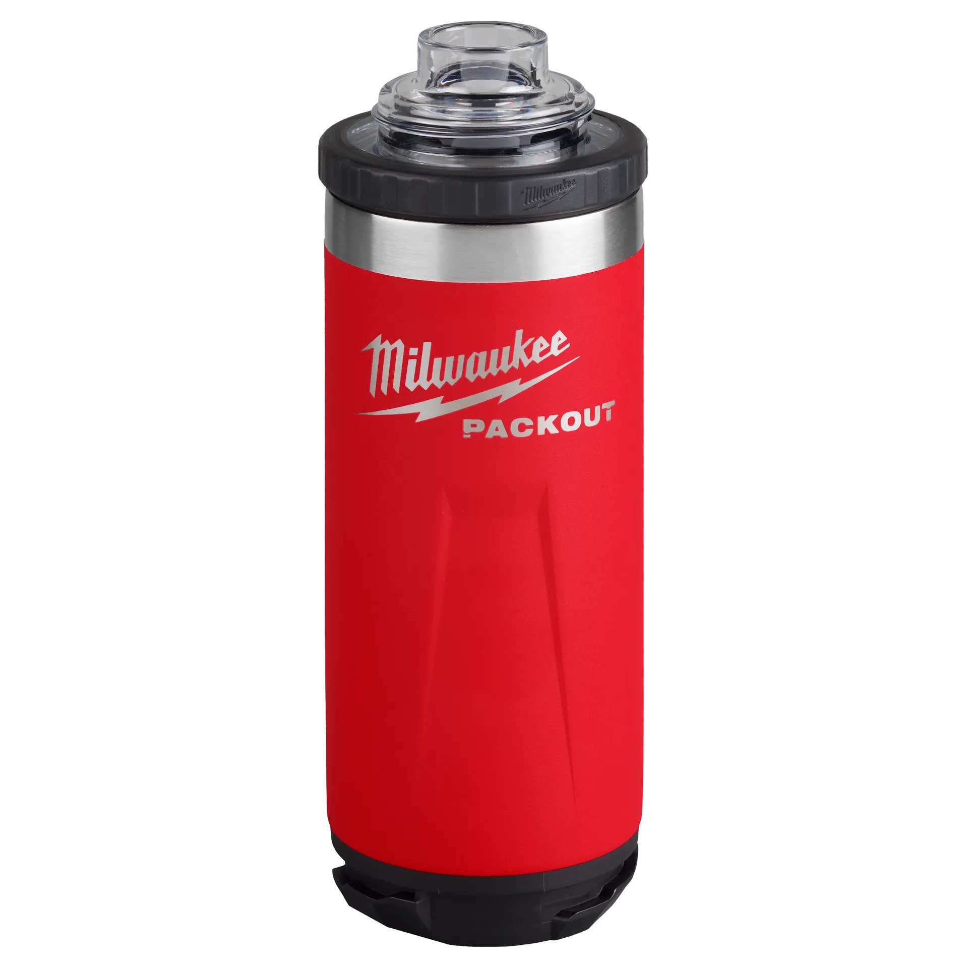 MILWAUKEE 48-22-8382R PACKOUT 18oz Insulated Bottle with Chug Lid - Red - Image 5