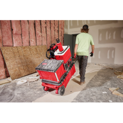 MILWAUKEE 48-22-8396R PACKOUT 24oz Insulated Bottle with Chug Lid - Red - Image 9