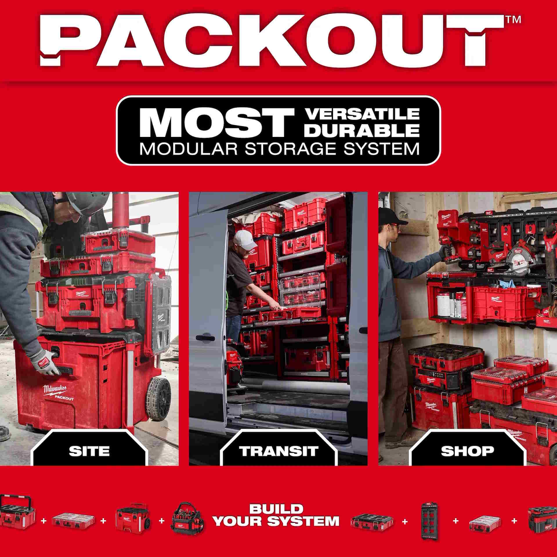 MILWAUKEE 48-22-8396R PACKOUT 24oz Insulated Bottle with Chug Lid - Red - Image 10
