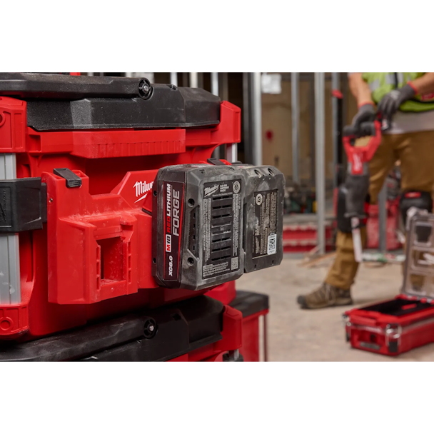 MILWAUKEE 48-22-8603 PACKOUT Tool Box M18 Battery Rack Attachment - Image 6
