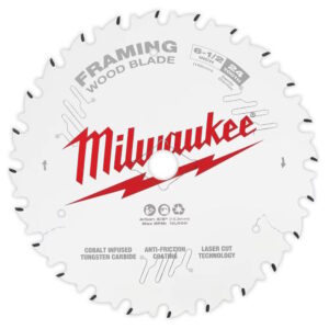MILWAUKEE 48-40-0620 6-1/2" 24T Framing Saw Blade