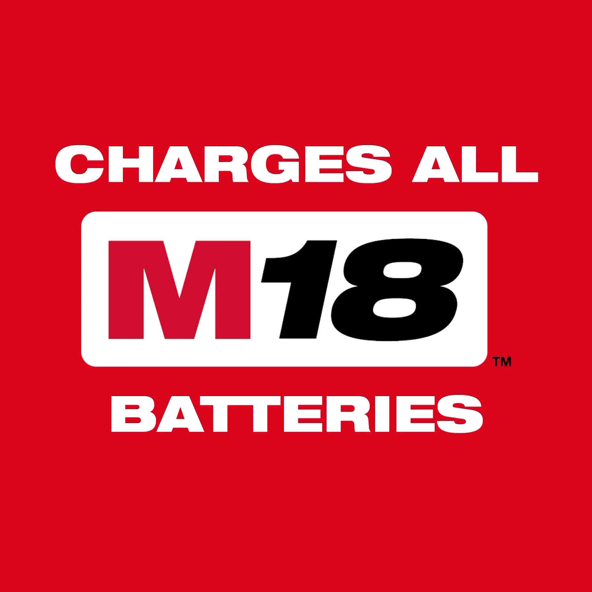 MILWAUKEE M18 Six Bay Daisy Chain Rapid Charger, Packout Compatible, w/ 15" Cord - Image 12