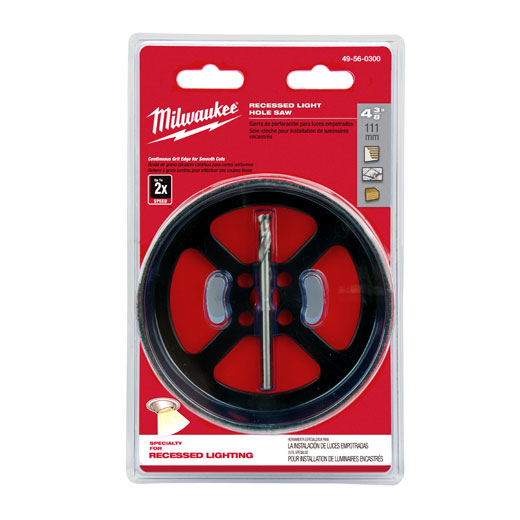 MILWAUKEE 49-56-0305 6-3/8" Recessed Light Hole Saw - Image 2