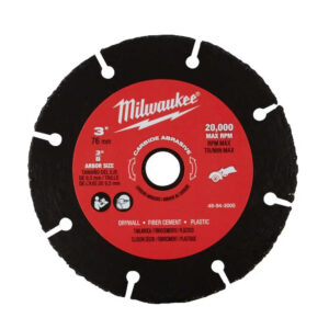 MILWAUKEE 49-94-3005 3" Carbide Abrasive Blade
