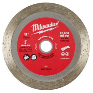 MILWAUKEE 49-94-3010 3" Diamond Tile Blade