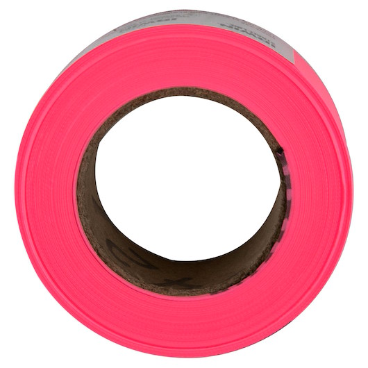 IRWIN 65603 Strait-Line Fluorescent Pink Flagging Tape 150' - Image 2