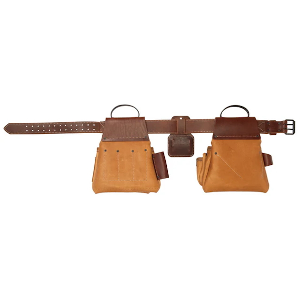 WEAVER LEATHER 85200-65-01 Leather Super Framer Tool Belt (L/XL 40"-52") BROWN - Image 2