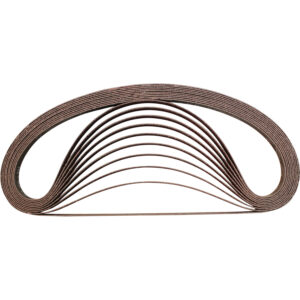 MAKITA A-34453 3/8" x 21" 10PK Abrasive Belt 60g 10/SE