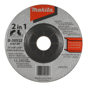 MAKITA B-38532 5" 2 in 1 Grinding & Cutting Wheel