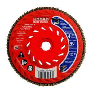 DIABLO CDX045040B01F 4-1/2" Speed Hub Flap Disk 40 Grit