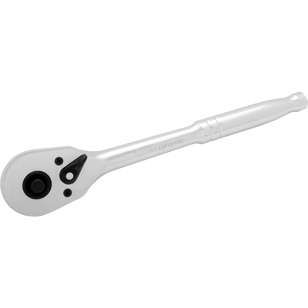DYNAMIC TOOLS D012301 1/2" Drive 45T Ratchet w/Chrome 9-1/2" Handle - Image 2