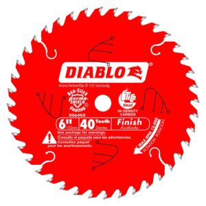DIABLO D0640X 6" x 40T Trim Saw Circular Saw Blade