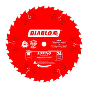 DIABLO D1024X 10" x 24T Ripping Circular Saw Blade