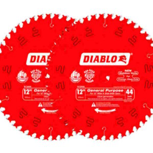 DIABLO D124444VP 12" x 44T General Purpose Blade 2PC Value Pack