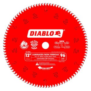 DIABLO D1296L 12" x 96T Laminate Flooring Circular Saw Blade