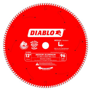 DIABLO D1296N 12" x 96T TCG Non-Ferrous/Plastics Circular Saw Blade