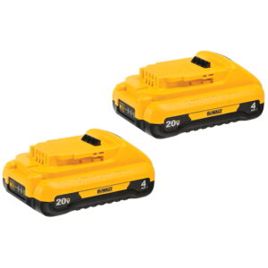 DEWALT DCB240-2 20V MAX 4.0Ah Battery Slim 2PK