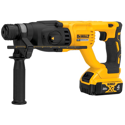 DEWALT DCH133M2 20V 1" D-Handle 3 Mode SDS+ Rotary Hammer Kit w/2 - 4.0Ah Bat - Image 2