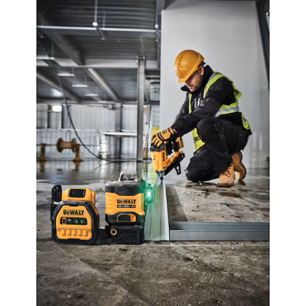 DEWALT DCLE34030GB 12/20V Green 3 x 360 Laser (Tool Only) - Image 5