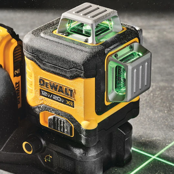 DEWALT DCLE34030GB 12/20V Green 3 x 360 Laser (Tool Only) - Image 7