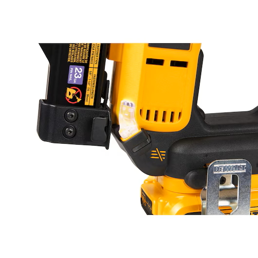 DEWALT DCN623D1 ATOMIC COMPACT SERIES 20V MAX* BL Cordless 23 Ga. Pin Nailer Kit - Image 10