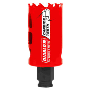 DIABLO DHS1500CT 1-1/2" (38mm) Carbide Tipped Wood & Metal Hole Saw