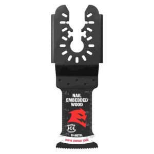 DIABLO DOU125BW10 1-1/4" Uni Fit Oscillating Blade for Nail-Embedded Wood