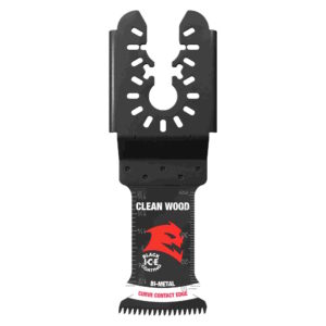 DIABLO DOU125JBW3 1-1/4" Uni Fit Bi-Metal Oscillating Blades for Wood 3PK