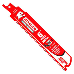 DIABLO DS0608CFC 6" Reciprocating Blade 8TPI Carbide-Tipped Metal Cutting