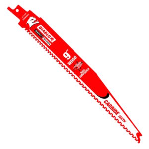 DIABLO DS0906VCWC 9" Reciprocating Saw Blade Carbide-Tipped Nail-Embedded Wood