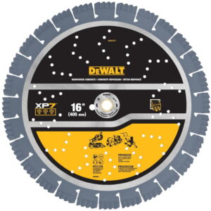 DEWALT DW47637 Diamond Blade 16" XP7 Turbo Segmented, Reinforced Concrete