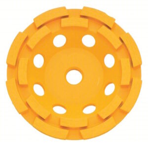 DEWALT DW4777 5" XP Double Row Diamond Cup Wheel