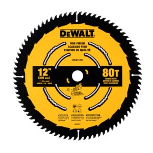 DEWALT DWA11280 12" 80T Circular Saw Blade